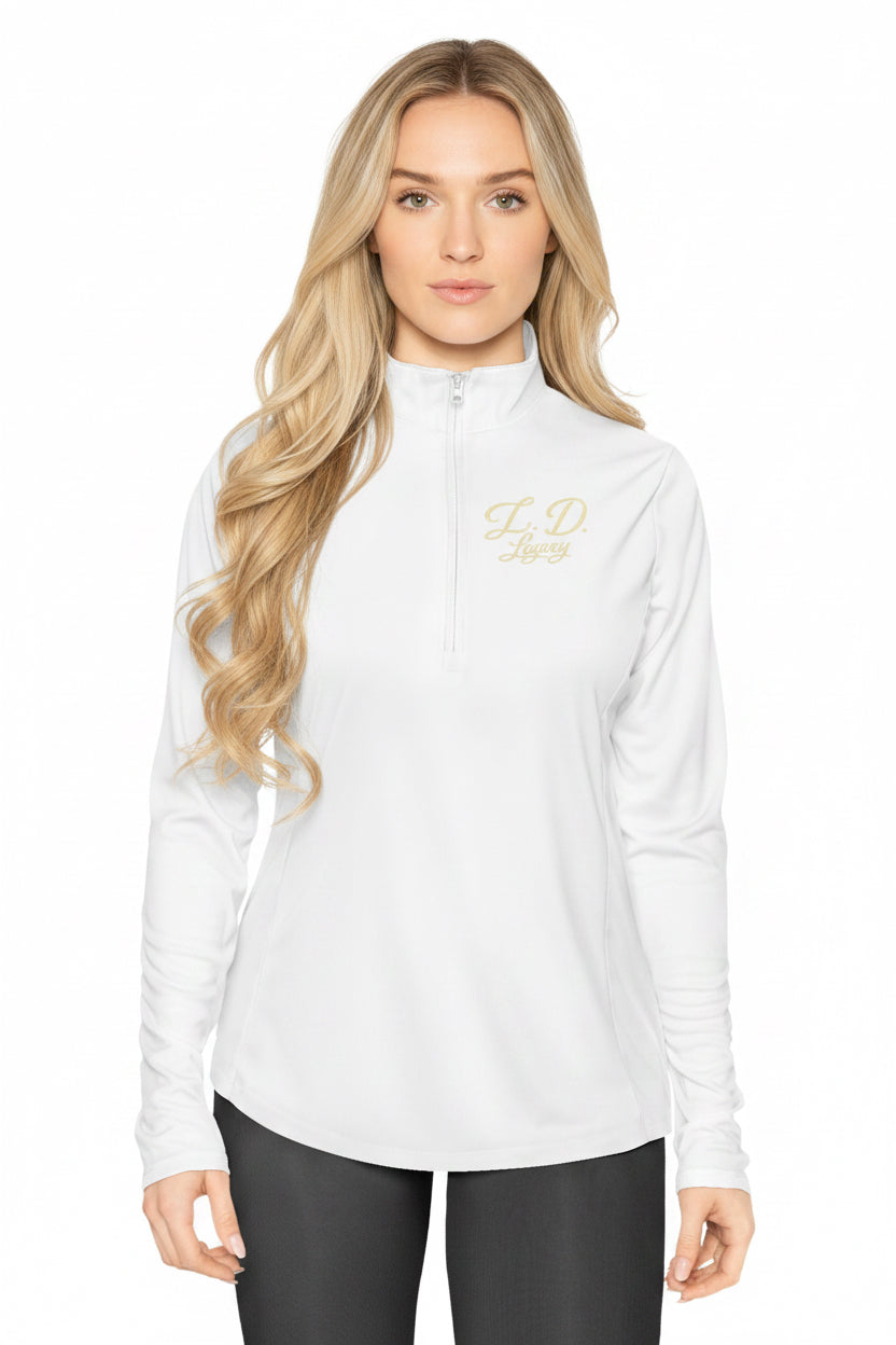 Ladies Quarter-Zip Pullover