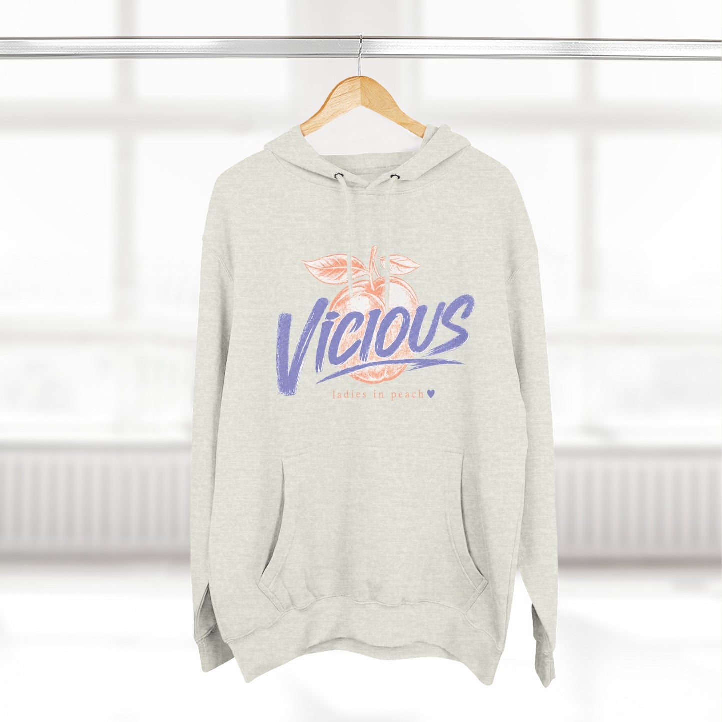 Tribute hoodie peaches