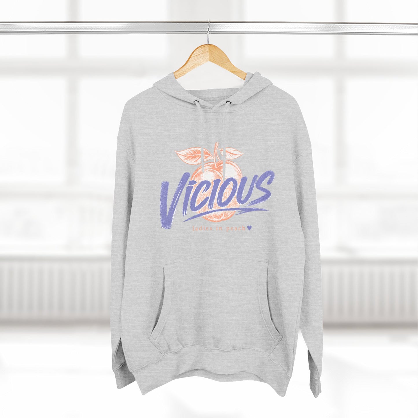 Tribute hoodie peaches