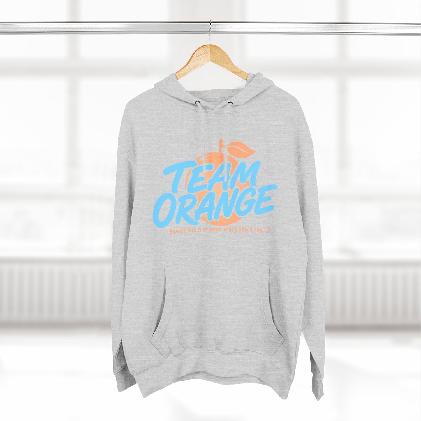 Tribute hoodie team orange