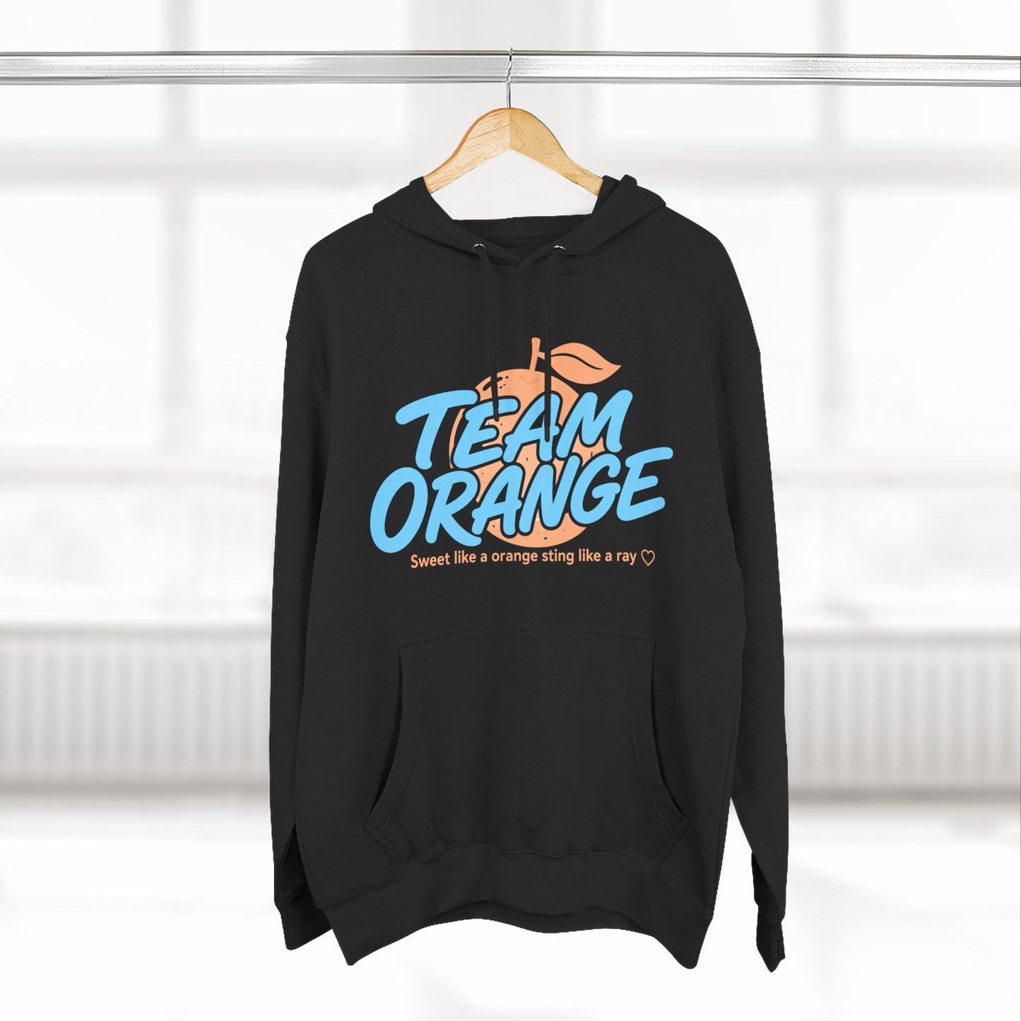 Tribute hoodie team orange