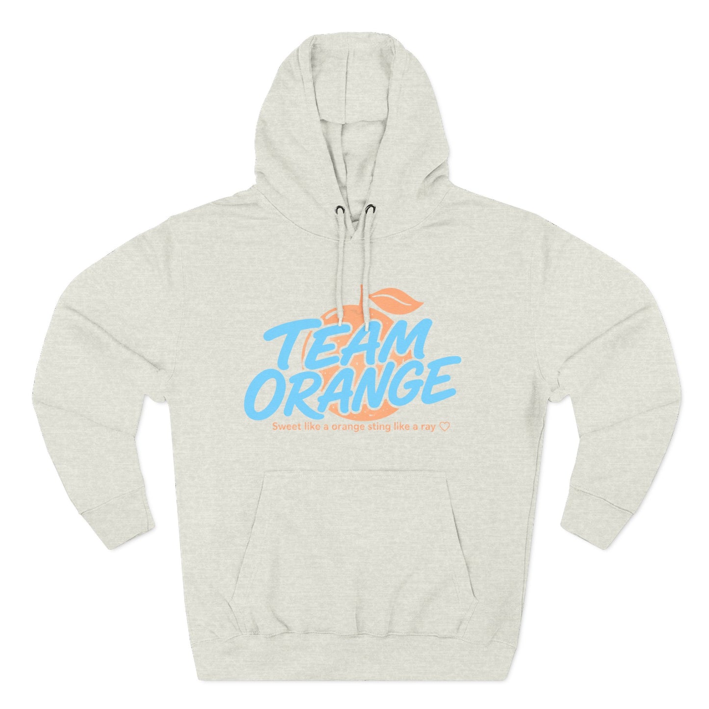 Tribute hoodie team orange
