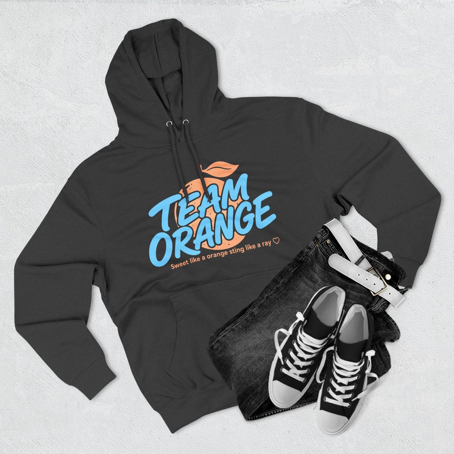 Tribute hoodie team orange