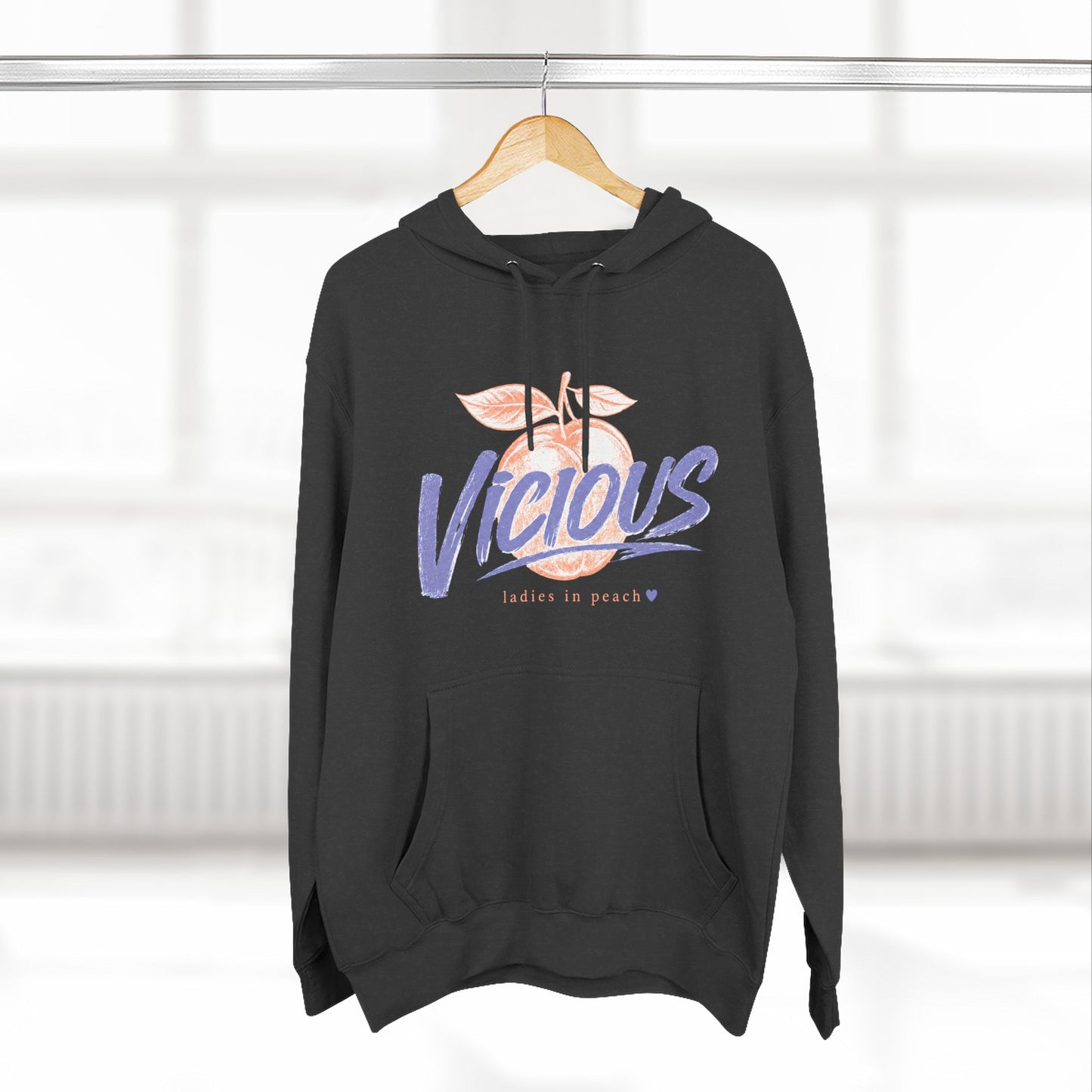 Tribute hoodie peaches