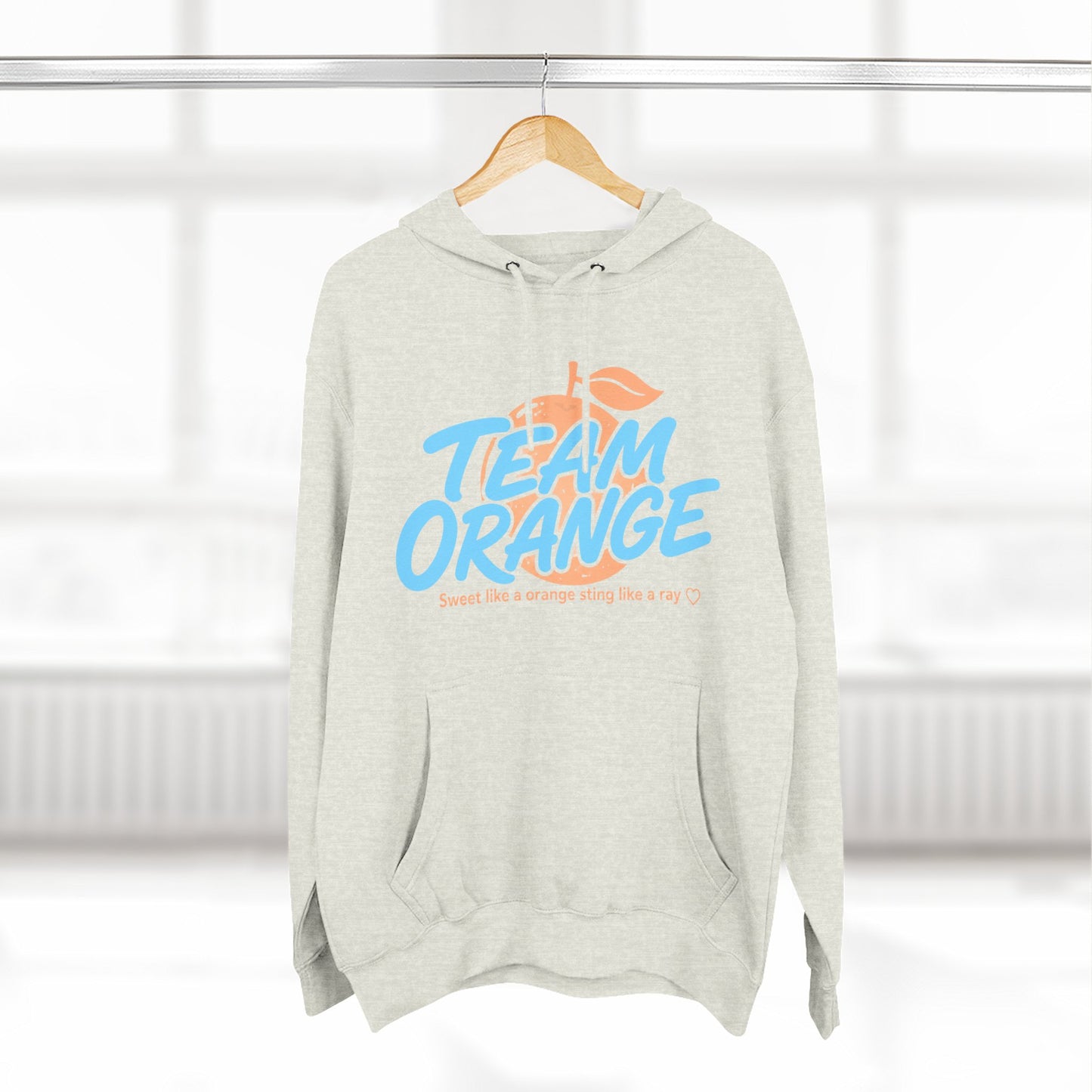 Tribute hoodie team orange