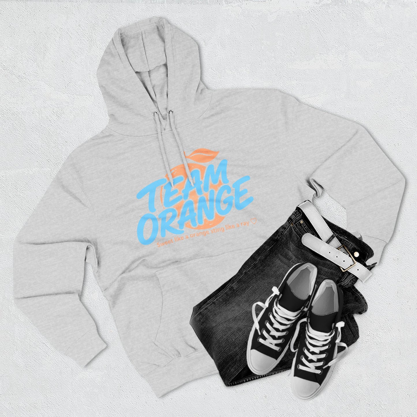 Tribute hoodie team orange