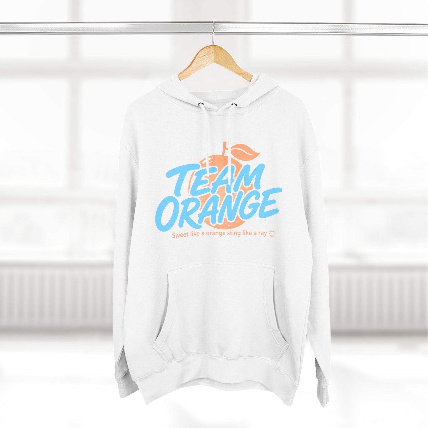 Tribute hoodie team orange