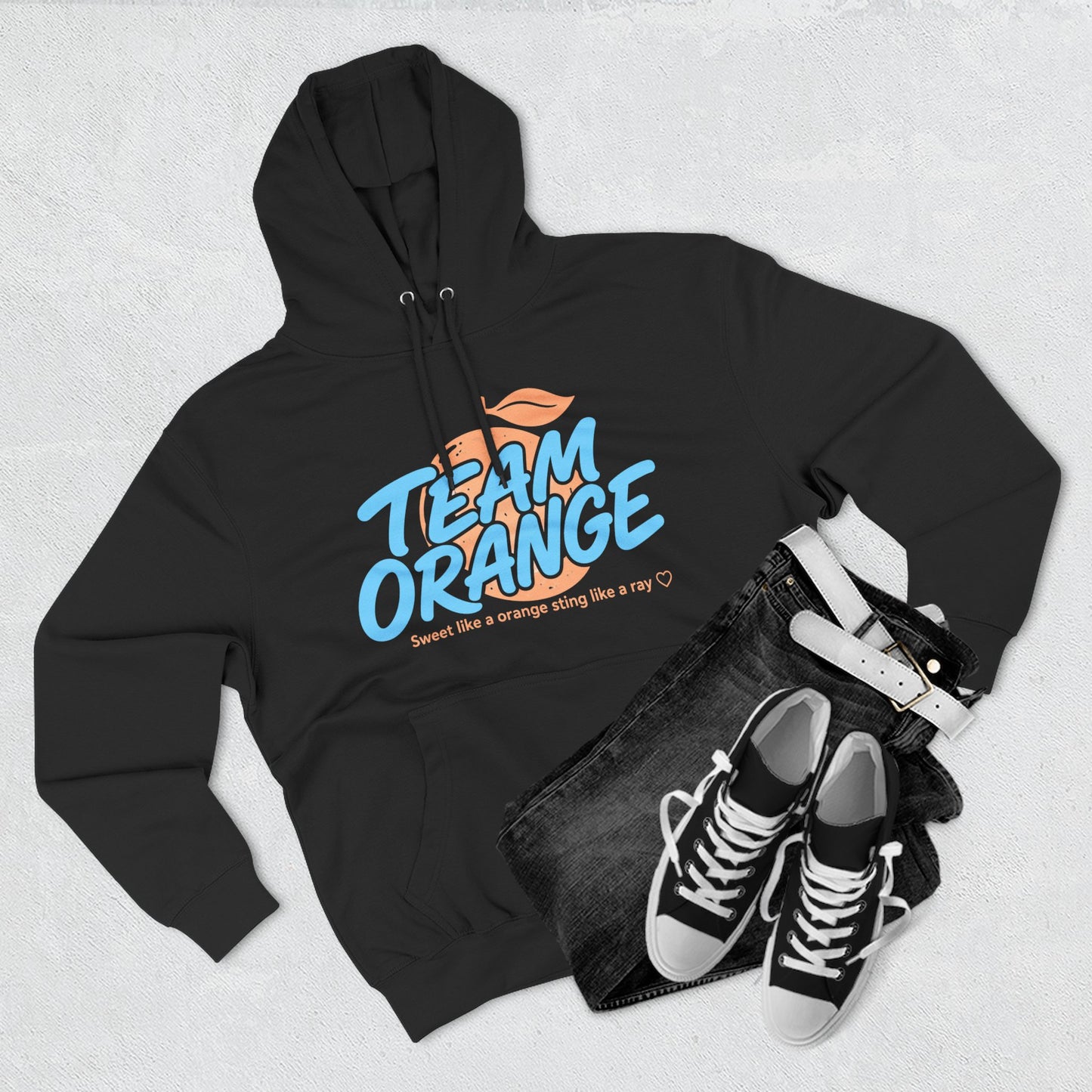 Tribute hoodie team orange
