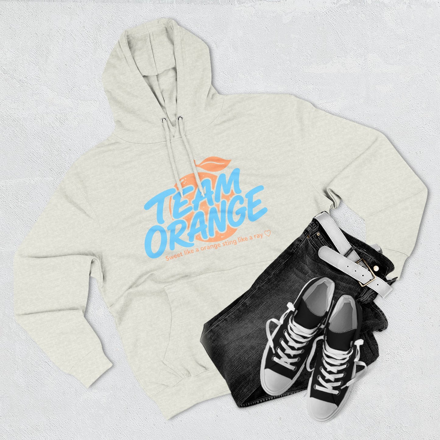 Tribute hoodie team orange