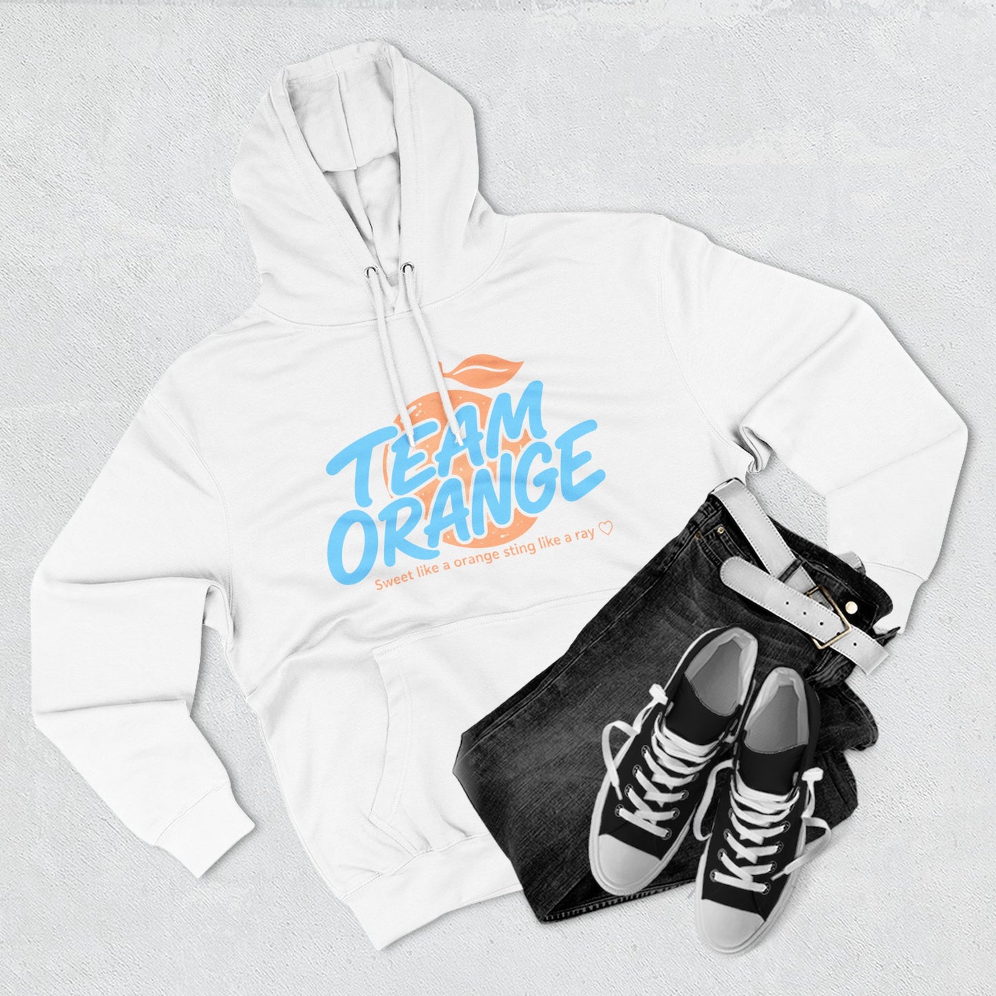 Tribute hoodie team orange